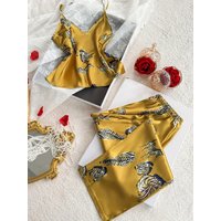 2026 New Women's Pajamas Set Zebra Print Sleeveless V-Neck Camisole Long Pants Sleepwear Set Comfortable Lounge Wear