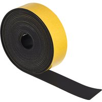 1/2Pcs Adhesive Neoprene Rubber Strips Sheet 1-4" Wide 60-300" Long Rubber Weather Stripping for DIY Seal Pads Sound-Proofing