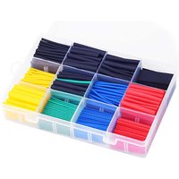 164-750pcs Heat-shrink Tubing Thermoresistant Tube Heat Shrink Wrapping Kit Electrical Connection Wire Cable Insulation Sleevin