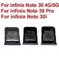 Sim Card Tray Reader Holder For Infinix Note 30 4G 5G X6833B X6716B X6711 Note 30 Pro X678B Note 30i X6716 Replacement Parts