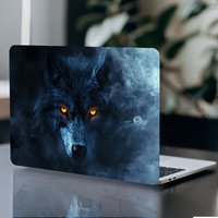 Vinyl Notebook Case Wolf Sticker, 2-Pack, Scratch Resistant DIY Art Case for Laptops - Easy to Paste