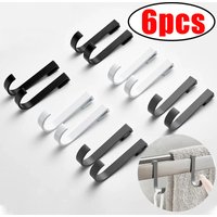 S-Shaped Metal Hooks Space Aluminum Hanging Hook Hanger Towel Hook Clothes Coat Rack for Bathroom Kitchen Shelf Accessories