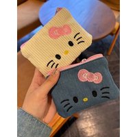 Pocket wallet, stationery supplies, lipstick, headphones, portable bag, embroidered high-value storage bag, travel bag, embroide