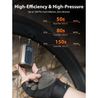 AliExpress BSCOBBER cycle pump for bicycle A5mini Rechargeable Wireless bike pump electric High Pressure Bicycle Accessories Tire Inflator