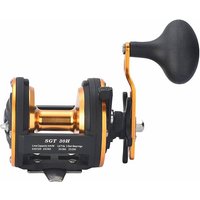 30H 511g 50H 532g Fishing Reel Alloy Aluminium Drum Reel 3 Ball Bearings Braking Force 10kgs. Speed Ratio 6:1