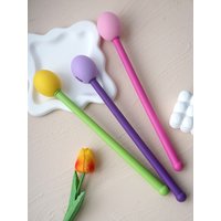 Silicone Massage Hammer Multifunctional Shoulder Neck Body Muscle Knocking Relaxation Portable Manual Silicone Massage Hammer