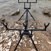 31BE Plastic Fishings Rod Rest Head Coarses Carp Fishings Rod Rest Fishings Accessorys