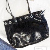 2025 new fashion versatile contrasting colors retro old tote bag niche design portable shoulder bag