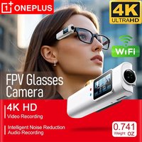 OnePlus Mini 4K FPV Eyeglasses Video Shooting Micro-camera HD WiFi Intelligent Headset Glasses Video&Sound Recording WiFi APP