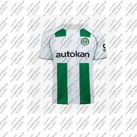 25-26 Mens Kids Boys Groningen Home Top Adult Home Jersey Soccer Game Sport N-Netherlands Away Breathable Football Jersey Shorts