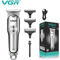 VGR Hair Cutting Machine Cordless Hair Trimmer Professional Hair Clipper Electric Haircut Machine T-Blade Clipper for Men V-071 image 3