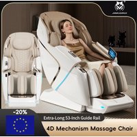Zero Gravity Home Massage Chair Electric Heating Recline Full Body Intelligent Shiatsu Luxury Sofa with Bluetooth Music Speaker