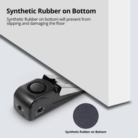 KERUI Door Block 120db Door Stop Alarm System Anti-theft Burglar Security Home Alarm System Home Wedge Stopper Shaped Safety
