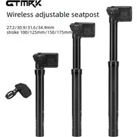 GTMRK Wireless Electronic Lift Seat Tube Enduro Mountain Bike Seat Tube Electronically Controlled Lift Road Bike Seat Pole