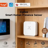 Tuya Zigbee Human Presence Detector 24G Radar PIR Motion Sensor Works with Alexa Google Assistant Smart Home Security