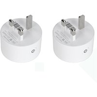 IoTorero UK 2 PACK Made For ESPHome No Relay Plug Energy Meter Consumption Monitoring 16A Works With Home Assistant