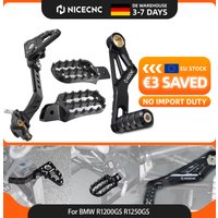 NICECNC Für BMW R1250GS R 1250GS R1250 GS R 1250 GS 2019-2023 2022 2021 2020 Hintere Bremshebel Pedal Schalthebel Fußrasten Für BMW R1200GS 2013-2018
