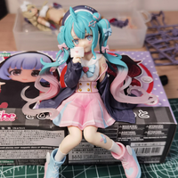 New In Stock Hatsune Miku Love Sailor Uniform Collectible Anime Action Kwaii Miku Figures Flower Fairy Model Toy Christmas Gifts