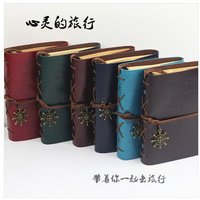 Creative Vintage Pirate Strap Notebook Pocket Book Diary Book