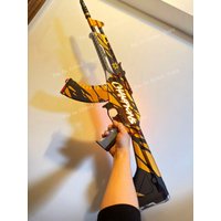 85cm/33.46in 3D Print Valorant Customized Model Gun Champion Madman Game Peripherals Cosplay Props Collectible Display Boys Toys