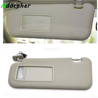 Left Side Sun Visor for Mazda 3 Mazda CX-9 2010-2013 For Mazda 6 GH 2009 BBM2-69-320C-75 Gray Color