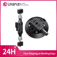 Ulanzi TB15 Suction Cup Mount Double-Ended Magic Arm for Vehicle-Mounted Sucker Bracket for Camera