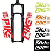 AliExpress NONE Personalize your bike look with 2 Pieces/1 Set Roshox PIKE Front Fork Stickers, Waterproof Transparent Decals, Suitable for