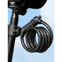 AliExpress TOSUOD Cute Bicycle Wire Lock 4 Digit Code Combination Anti Theft Safety Cable Lock With Code Children's Bicycle Accessories