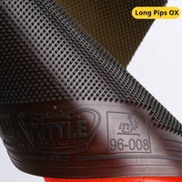 TUTTLE Table Tennis Rubber Autumn 3D OX Long Pips Unpredictable Spin Durable Ping Pong Rubber Without Sponge ITTF Approved
