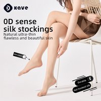 Kave Summer Ultra-thin Sheer Tights Women Anti Hook Silk High Transparent Stocking Female High Streetwear Y2K Tights 2026 Winter