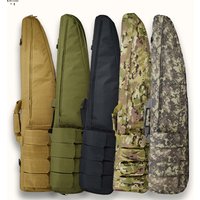 Soft Rifle Gun Case Shotgun Carrying Bag Outdoor Fishing Bag with Slant Opening Adjustable Shoulder Sling Tactical Accessory Bag