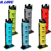 Multifunctional Barrel Holder Detachable Portable Fishing Box Rod Stand Fishing Box Rod Barrel Holder Fishing Box Pole Accessory