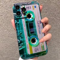 Vintage Cassette Tape Design Phone Case For Xiaomi Redmi Note 14 4G 13 12 Pro Plus 5G 12S 11 10 14C 13C 12C Soft Silicone Cover