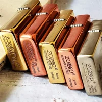 ZORRO Various Patterns, Multiple Brass 902 902s Kerosine Lighters, DIY Carving, on-demand Production,red Copper Lighter