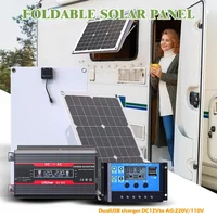 6000W Solar Power System Kit with 100A MPPT Controller & Pure Sine Wave Inverter (110V/220V) for Complete Off-Grid Living