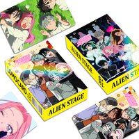 The latest 30PCS ALIENSTAGE anime photo card, alien stage mini sticker, self-printed LOMO card
