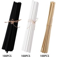 100Pcs Reed Diffuser Sticks 3mm 8inch Fiber Fragrance Diffuser Sticks for Home Bedroom Office Bathroom