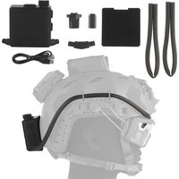 2025 NEW-Tactical Goggles Defogger Outdoor Hunting Shooting Goggles AntiFog Unit Adjustable Wind Speed Defogging Fan Kit image 4
