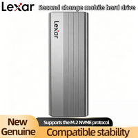 Lexar Original E300 M.2 SSD Enclosure USB 3.2 Gen 2 Type C Mobile External Hard Disk Case for 2230 2242 2260 2280 NVMe SSD