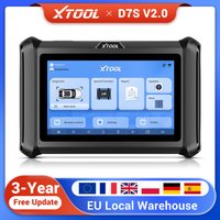 XTOOL D7S V2.0 OBD2-Scanner-Diagnosegerät 2026 Bidirektionales Scan-Tool mit Steuergerätecodierung, über 39 Funktionen, Kfz-Scanner, FCA AutoAuth, CAN FD/DoIP