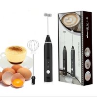 ♩Rechargeable Handheld Electric Egg Beater 3 Speeds Stainless Steel Whisks For Home Baking Coffee Froth Cream Desserts