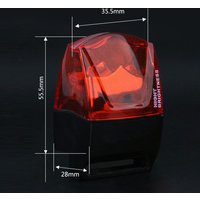 Electromagnetic Induction LED Bike Light Bike Seatpost Taillights Bicycle Lights Taillights Safety Warning Lamp Bike Rear Light