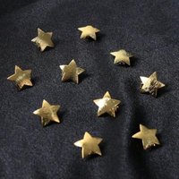 10Pcs Fashion Star Hair Clips Sweet Cool Metal Pentagram Hair Pins Stylish Star Shaped Hair Accessories for Women Girls