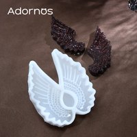 1pcs Cute Wing Epoxy Resin Mold Angel Wing Silicone Mold For Car Pendant Decorative Valentines DIY Keychain Making Accessories