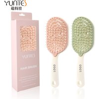 Massage Combs Hollow Out Hair Brush Self-Cleaning Rib Comb Detachable Double Layer Hair Brush Anti static Fast Drying Styling