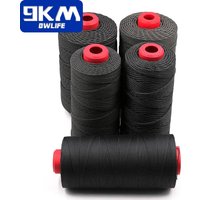 Black Braided Kevlar Cord 50-1500lb Cut-Resistance Fishing Assist Line Outdoor Kite String Camping Hiking Kevlar Rope 0.5~3.5mm