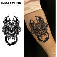 Suan Ni Mythical Beast temporary tattoo sticker, waterproof magic tattoo, lasts to 15 days fake tattoo, semi permanent tattoo