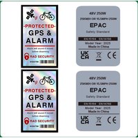 AliExpress NONE Ebike Sticker, GPS Sticker, 36V 48V 250W sticker Label, Compatible for Bafang Tongsheng and Other Brand conversion kit ebike