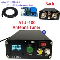 ATU-100 Antenna Tuner 1.8-50MHz atu100 by N7DDC 7x7 0.96 Inch OLED 3.2 Firmware Programmed with Housing Assembled Machine