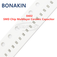 100PCS 0402 15PF 50V 100V ±5% 150J C0G NPO 1005 SMD Chip Multilayer Ceramic Capacitor